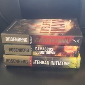 Rosenberg Book Trilogy Set. Christian Fiction/Suspense